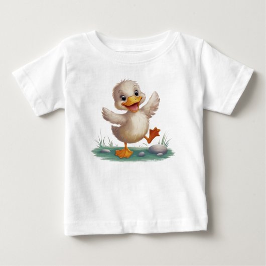 Cute Duck Toddler Tshirt (Voorkant)