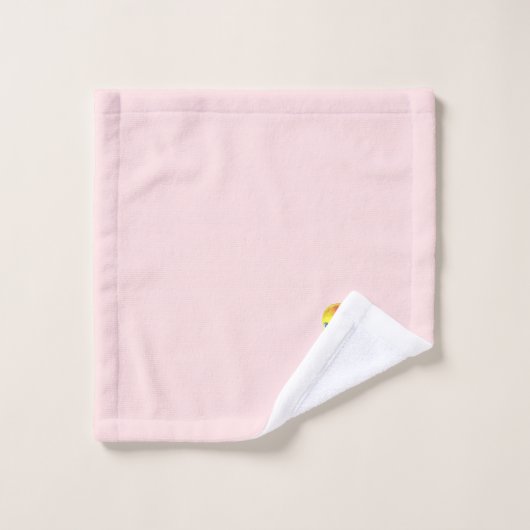Cute Duckling sur le kit de serviettes de bain ros (Gant de toilette)