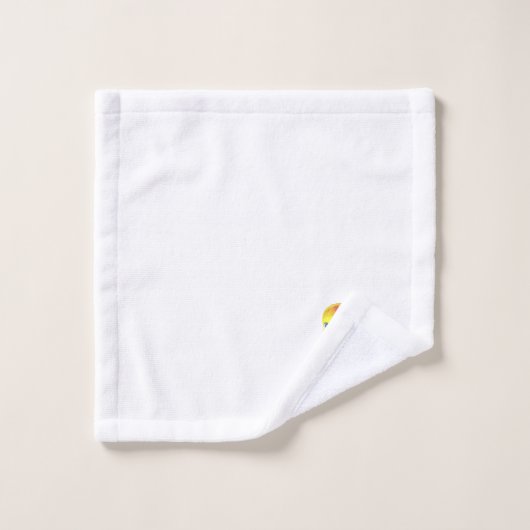 Cute Duckling sur l'ensemble de serviettes de bain (Gant de toilette)