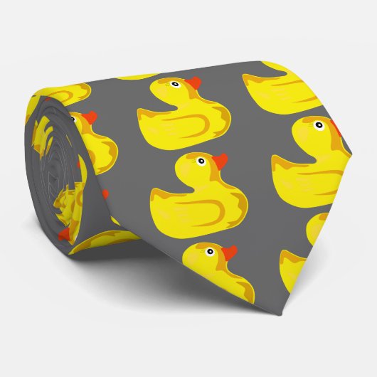 Cute ducky duck stropdas (Opgerold)