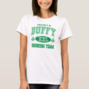Cute Duffy Irish Drink Team T-shirt