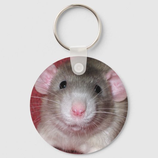 Cute Dumbo Rat Sleutelhanger (Voorkant)