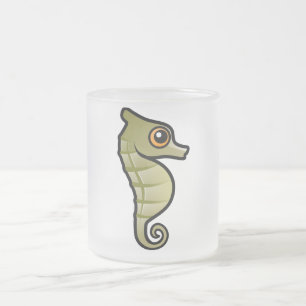 Cute Dwarf Seahorse Matglas Koffiemok