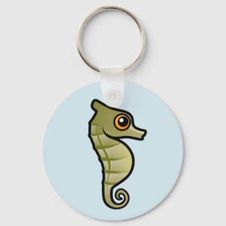 Cute Dwarf Seahorse Sleutelhanger