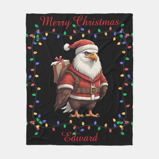 Cute Eagle Fleece Blanket Deken (Voorkant)