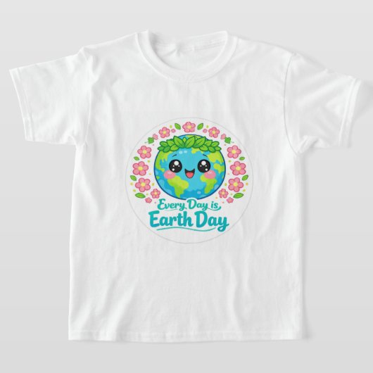 Cute Earth Day Boys T-Shirt (Poser)