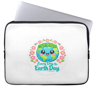 Cute Earth Day Elektronica Tas