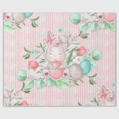 Cute Easter Bunny Cadeaupapier (Vlak)