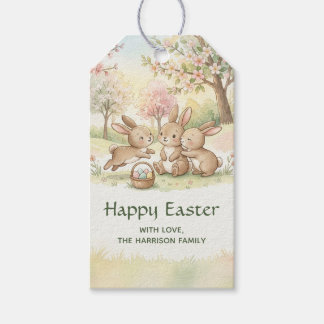 Cute Easter Bunny Egg Hunt & Picnic Cadeaulabel