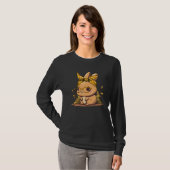 Cute Easter Bunny Face Bunny Cute Easter Rabbit T-shirt (Voorkant volledig)