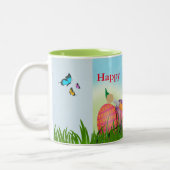 Cute Easter Bunny Holiday Keepomwille Mok (Links)