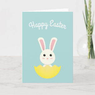 Cute Easter Bunny I Feestdagen Kaart