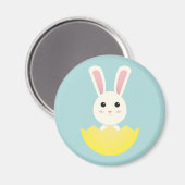 Cute Easter Bunny I Magneet (Voorkant / Achterkant)