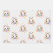 Cute Easter Bunny Inpakpapier Vel (Voorkant 3)