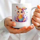  Cute Easter Bunny Latte Mug – Adorable Pastel Rab