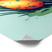 Cute Easter Bunny Poster (Hoek)