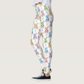 Cute Easter Bunny Rabbit Pattern | FEESTDAGEN Leggings (Links)