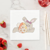 Cute Easter Bunny Servet (Insitu)