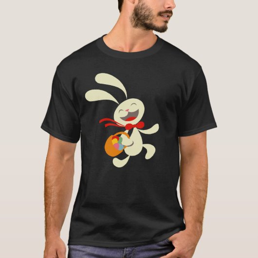 Cute Easter Bunny Shirt (Voorkant)