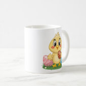 Cute Easter Chick Koffiemok (Voorkant rechts)