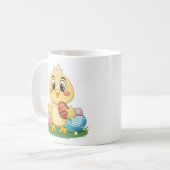 Cute Easter Chick Koffiemok (Voorkant links)