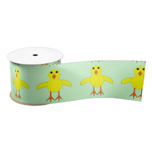 Cute Easter Chick Ribbon Lint
