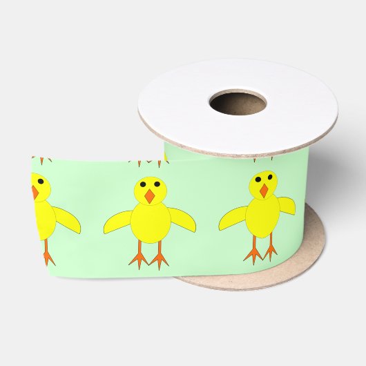 Cute Easter Chick Ribbon Lint (Spoel)