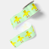 Cute Easter Chick Ribbon Lint (Achterkant)