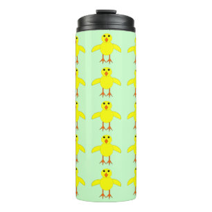 Cute Easter Chick Thermal Tumbler Thermosbeker