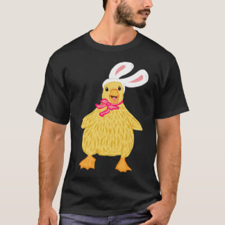 Cute Easter Ducking Gifts Funny Duck Egg Black la T-shirt