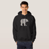 Cute Easter Egg Polar Bear  Easter Day 2023 Hoodie (Voorkant volledig)