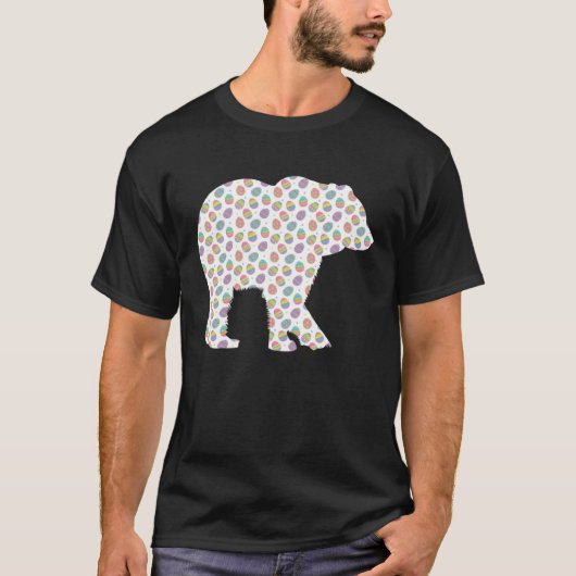 Cute Easter Egg Polar Bear  Easter Day 2023 T-shirt (Voorkant)