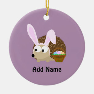 Cute Easter Hedegel Keramisch Ornament