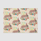 Cute Easter Rabbit Pattern Decoupage Craft / Party Tissuepapier (Voorkant)