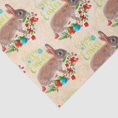 Cute Easter Rabbit Pattern Decoupage Craft / Party Tissuepapier (Detail)
