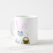 Cute Easter Yeti Koffiemok (Voorkant links)
