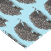 Cute echidna met bijen cartoon illustratie tafelkleed (Gekanteld)