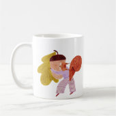 Cute écureuil Autumn Coffee Mug - Acorn & Fall (Gauche)