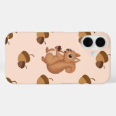 Cute écureuil avec coque iphone Acorn (Verso (horizontal))