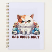 Cute Edgy Chat - Vibes Mauvaises Seulement (Devant)