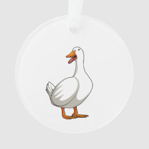 Cute Eend Design Mannen Watervogels Vogel Huisdier Ornament