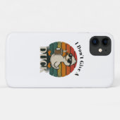 Cute Eend iPhone Hoesje – Eend Design (Achterkant (horizontaal))