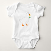 Cute eend ontwerp.  romper (Voorkant)