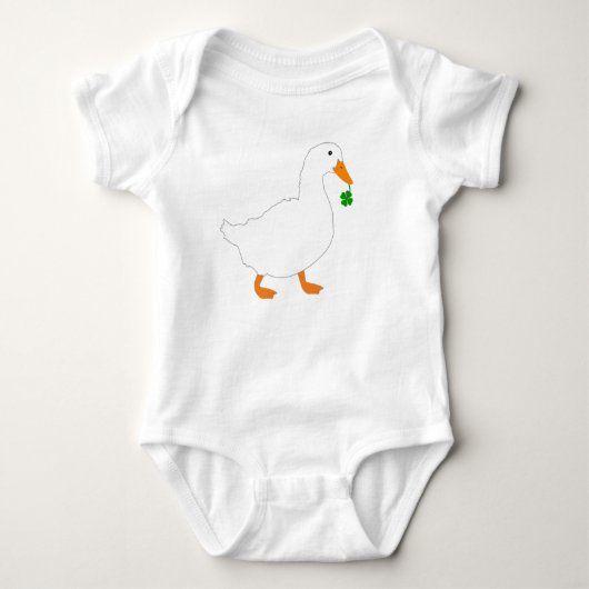 Cute eend ontwerp.  romper (Voorkant)