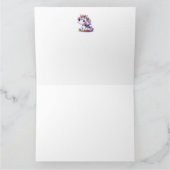 Cute Eenhoorn Kaart (Binnen)