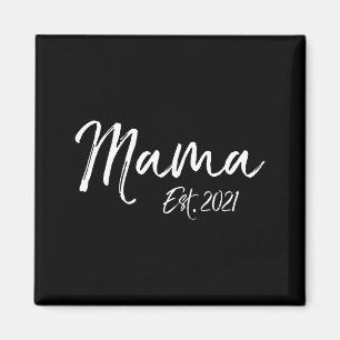 Cute eerste moedersdag cadeau voor nieuwe moeders magneet