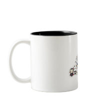 Cute éffrayante tasse d'Halloween