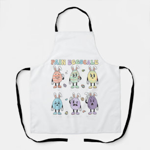 Cute Eieren Pijn Schaal Verpleegster Triage ICU Be Schort