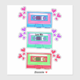 Cute Eight  Music Mixtape Cartoon Sticker
