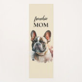 Cute Elegant Frenchie Ma Fitness Yogamat (Voorkant)